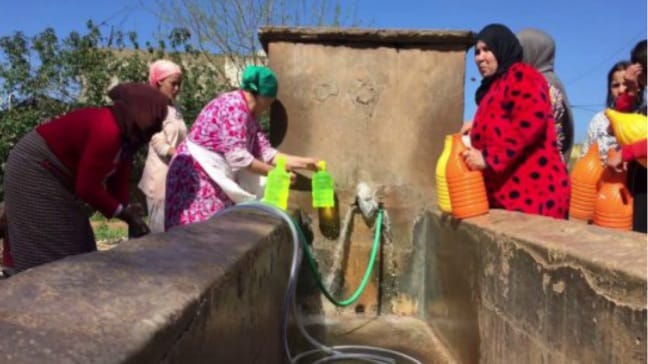 بنك ألماني يمول مشروع تزويد دواوير بالماء الصالح للشرب.