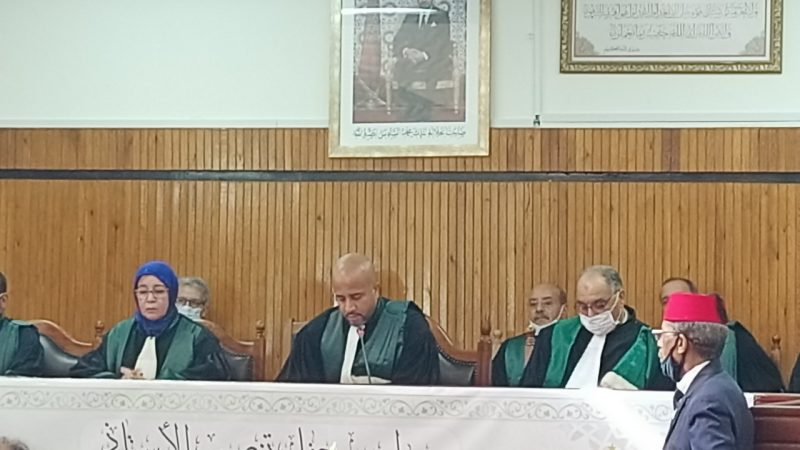 مراسيم تنصيب رئيس المحكمة الابتدائية بسطات