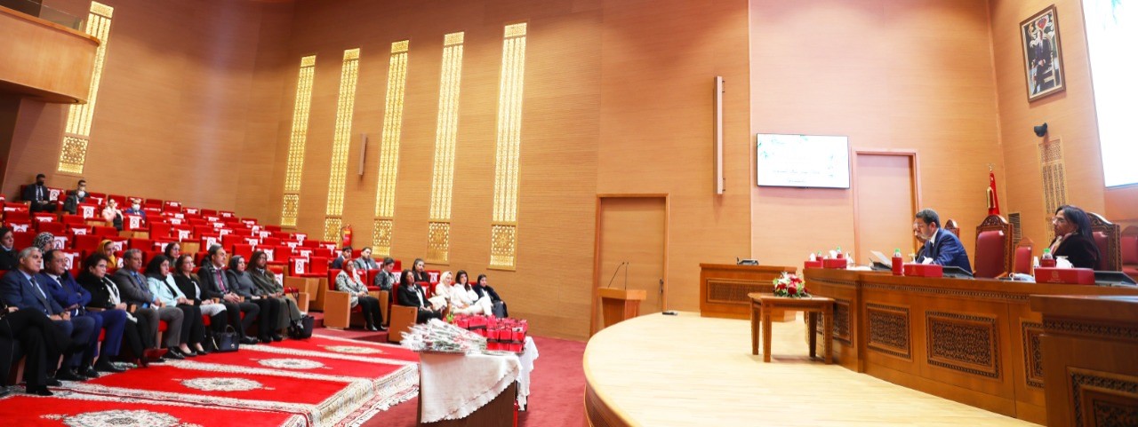 السيد الرئيس المنتدب يترأس حفلا على شرف السيدات القاضيات بمناسبة اليوم الدولي للقاضيات