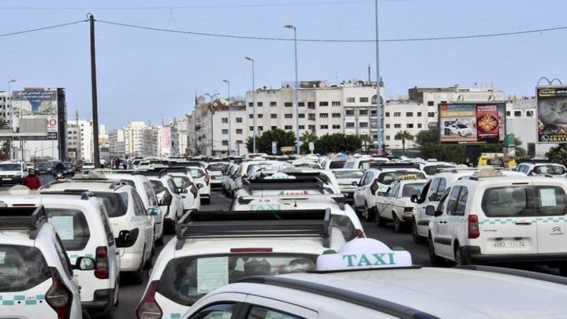 الطاكسيات الكبيرة  بجهة الدار البيضاء سطات تعود لحمولتها الطبيعية
