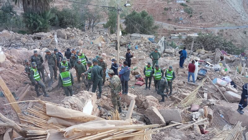 آخر حصيلة لزلزال الحوز وفق وزارة الداخلية