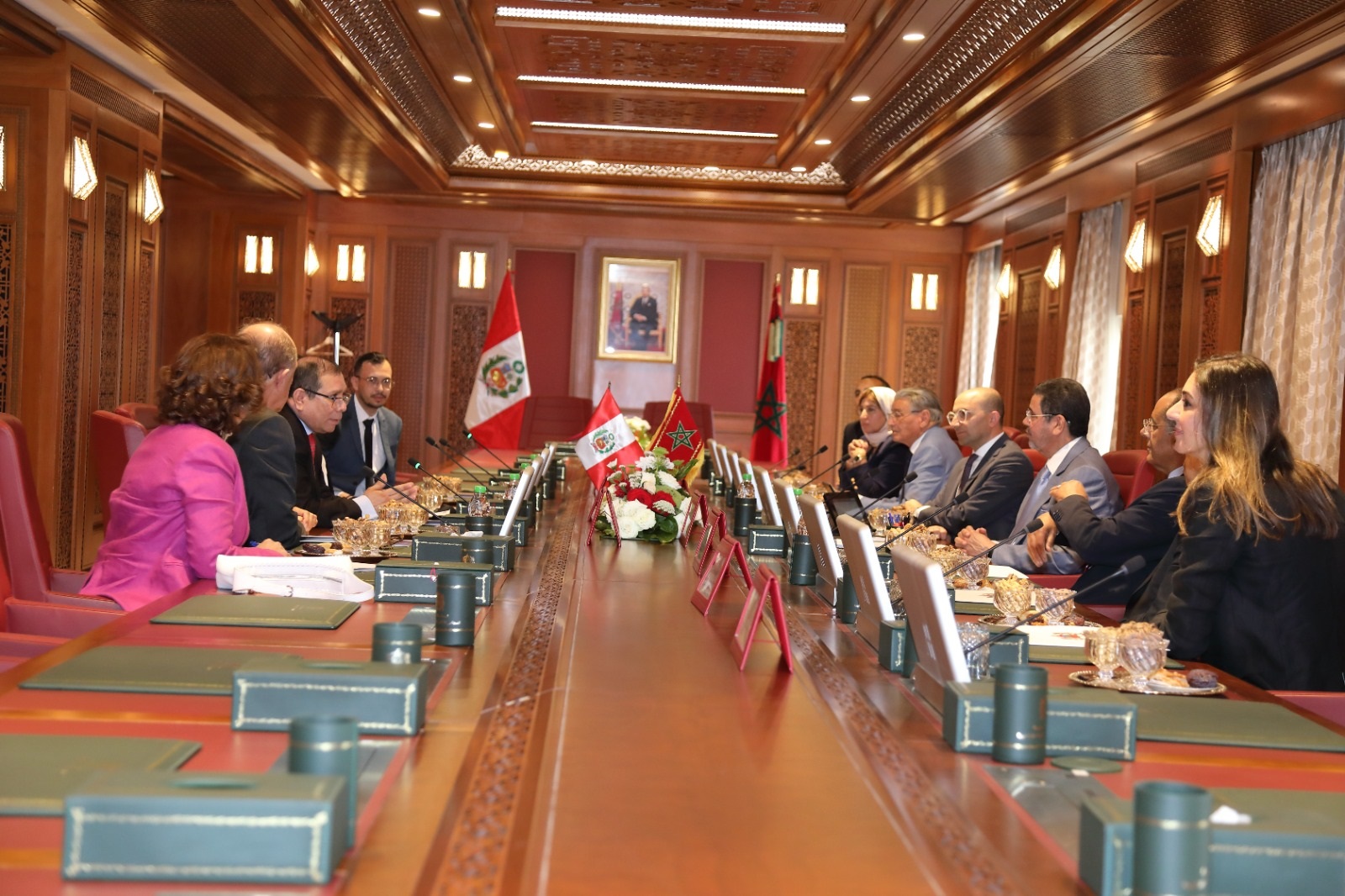 توقيع مذكرة تفاهم بين المجلس الأعلى للسلطة القضائية بالمملكة المغربية والسلطة القضائية بجمهورية البيرو