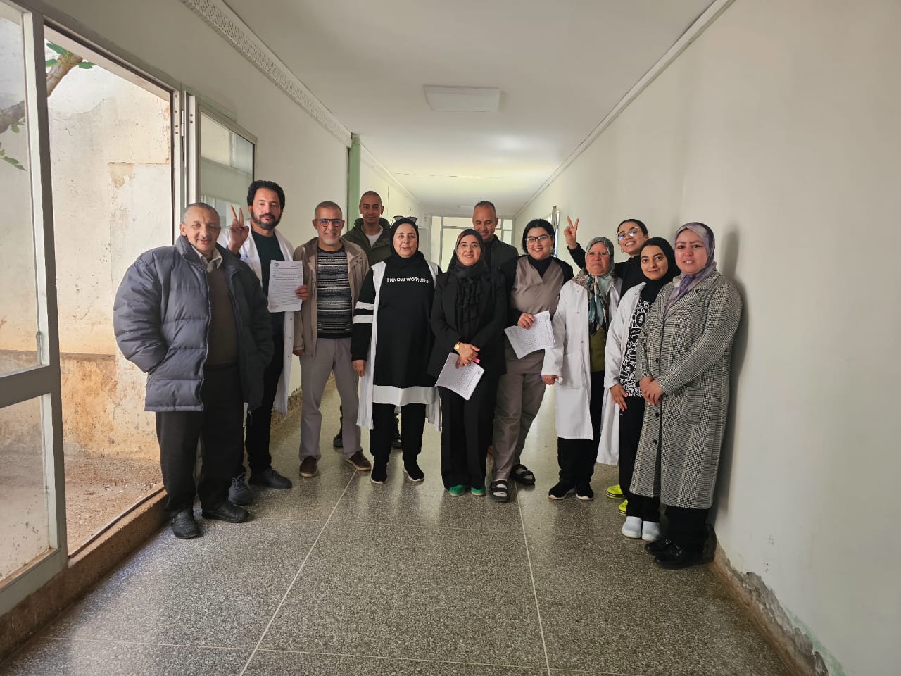 اجتماع المكتب الإقليمي للجامعة الوطنية للصحة (ا.م.ش) مع السيد مندوب وزارة الصحة بخريبكة