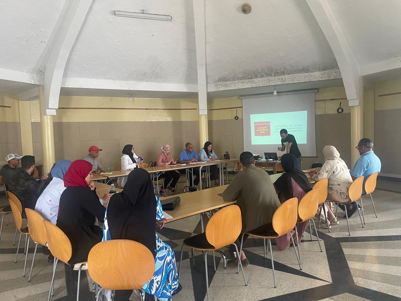 المكتب الجهوي للنقابة الوطنية للصحافة ومهن الإعلام ببني ملال يفتتح أنشطته بورشة قوية ضد التضليل الرقمي
