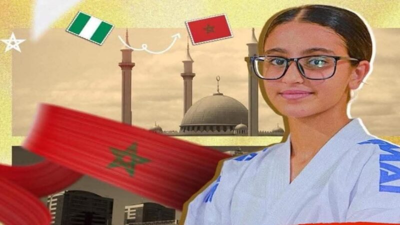 البطلة الشفشاونية الصاعدة جنات قباري تهدي المغرب ميدالية ذهبية في الكاراطي..