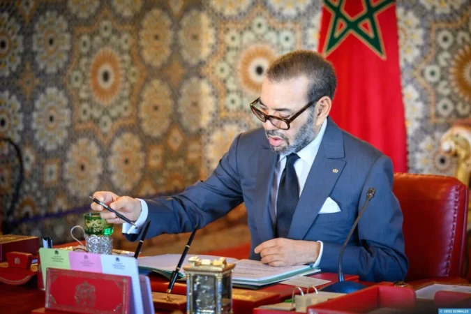 جلالة الملك محمد السادس، نصره الله يترأس مجلسا وزاريا بالقصر الملكي بالرباط