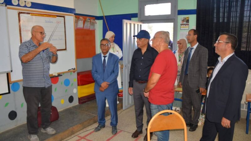 في مبادرة إنسانية باشا مدينة سطات يواكب القافلة الطبية بمستشفى الحسن الثاني.