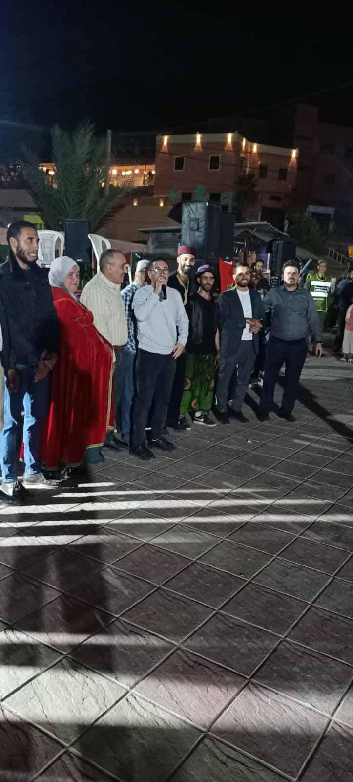 الفضاء الجمعوي بـلالة تكركوست يحتفل بعيد للمسيرة الخضراء.