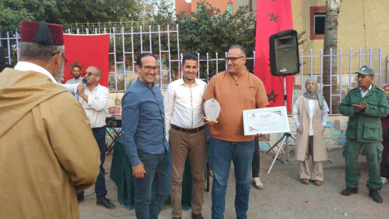 احتفال الفضاء الجمعوي لدائرة الثوامة بعيد المسيرة.