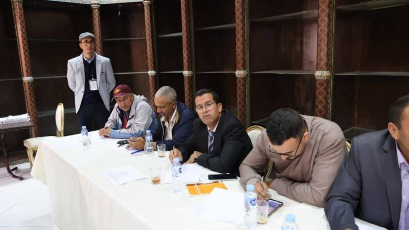 ورشة التدبير الاستباقي والمستدام للموارد المائية بإقليم الحوز.