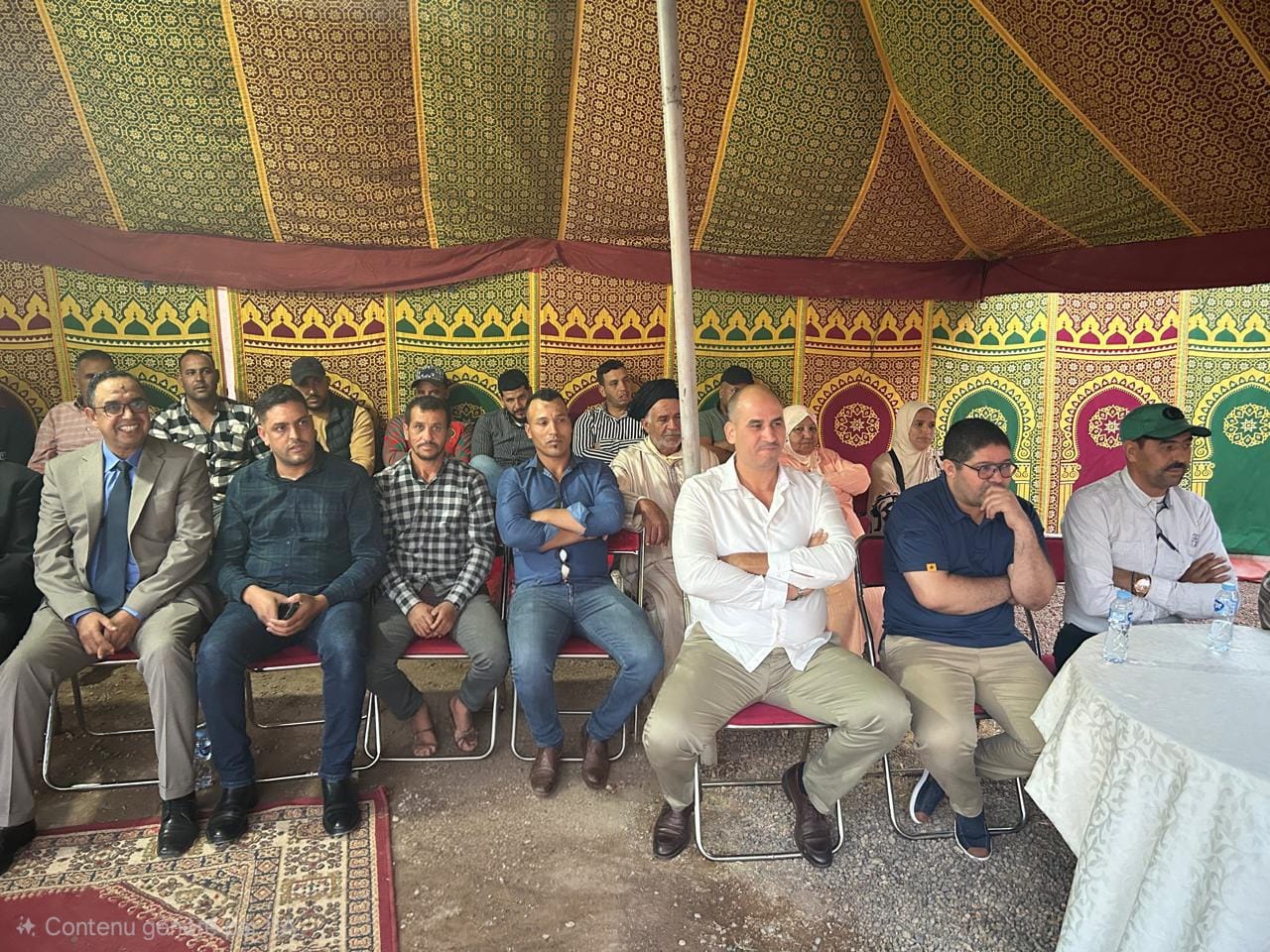 جماعة ايت سيدي داود تحتفل بذكرى المسيرة الخضراء