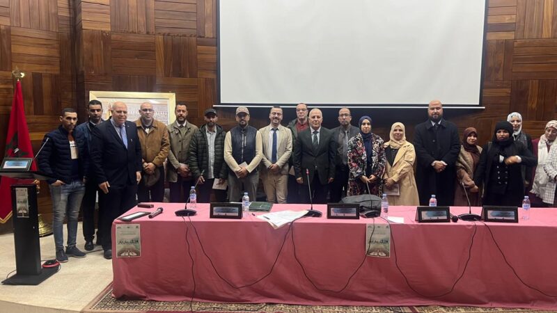 الدرس الافتتاحي لماستر التواصل والعلاقات العامة وتدبير المخاطر بكلية خريبكة