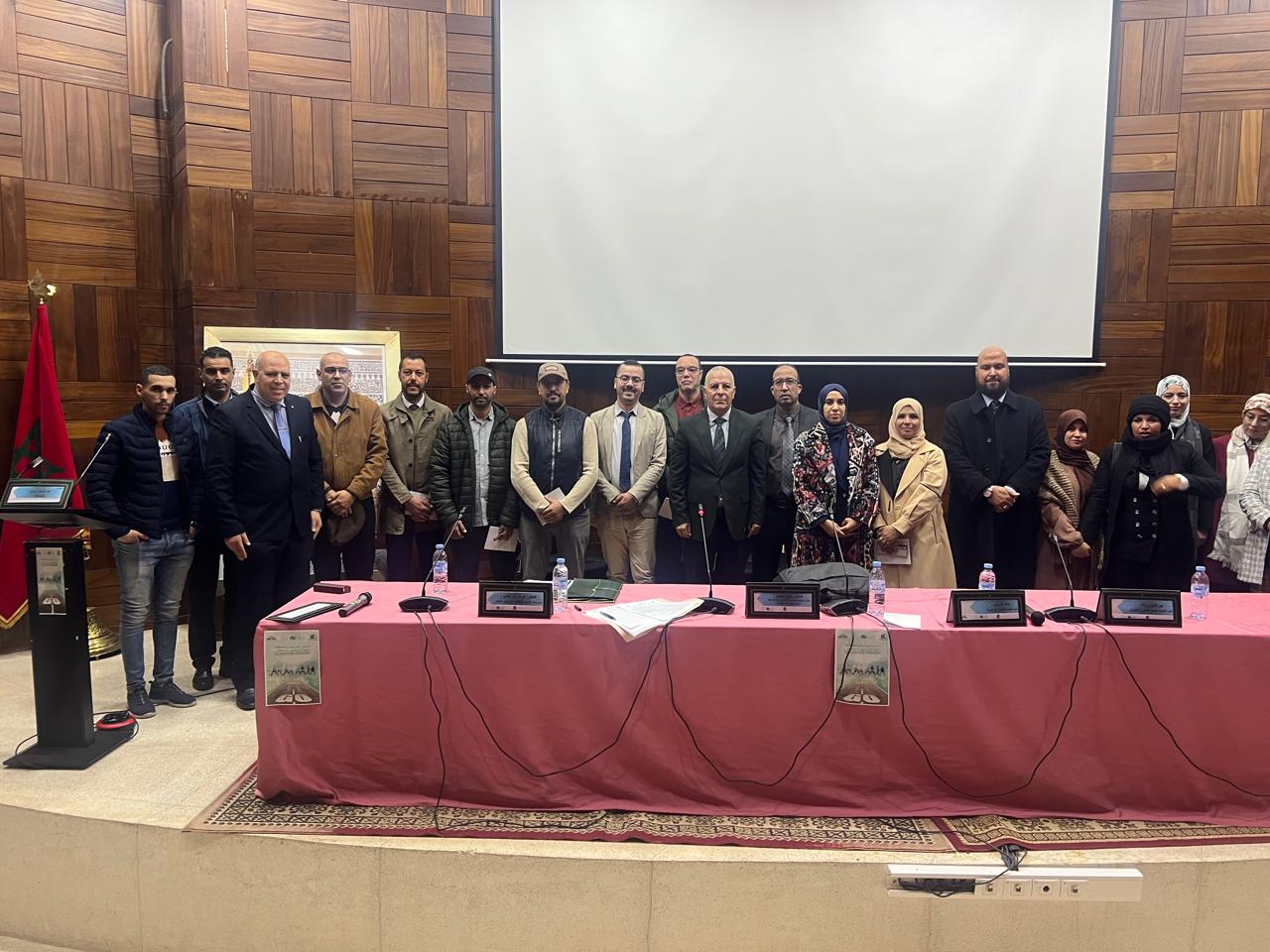 الدرس الافتتاحي لماستر التواصل والعلاقات العامة وتدبير المخاطر بكلية خريبكة