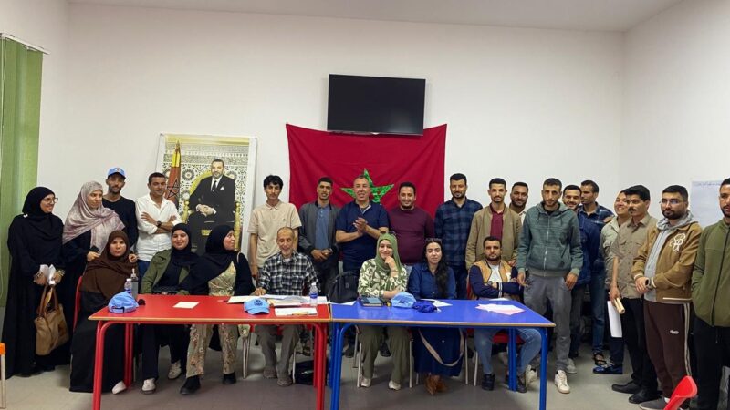 انتخاب المكتب المحلي للجامعة الوطنية للتعليم UMT بأولاد امراح سيدي حجاج