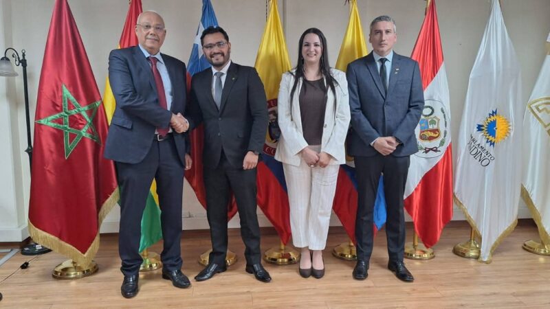 التويمي بنجلون يمثل المغرب في أشغال برلمان الأنديز بكولومبيا 