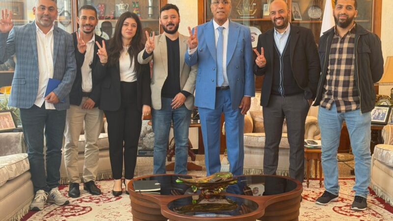 المكتب النقابي للشركة الوطنية للإذاعة والتلفزة يناقش مع الأخ المخارق الأوضاع المهنية والاجتماعية لشغيلة القطاع