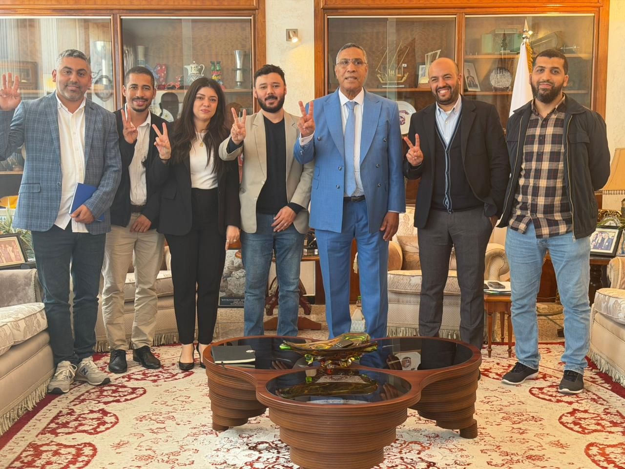 المكتب النقابي للشركة الوطنية للإذاعة والتلفزة يناقش مع الأخ المخارق الأوضاع المهنية والاجتماعية لشغيلة القطاع