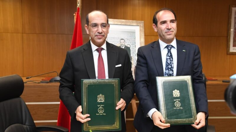 توقيع اتفاقية تعاون وشراكة بين رئاسة النيابة العامة والهيئة الوطنية للنزاهة والوقاية من الرشوة ومحاربتها