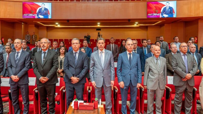 المجلس الأعلى للسلطة القضائية والهيئة المغربية لسوق الرساميل يوقعان اتفاقية تعاون