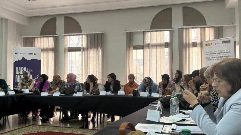 جهان بواخريص توصي بالتكفل بالنساء ضحايا العنف بإقليم الحوز