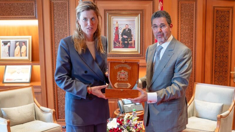 الرئيس المنتدب للمجلس الأعلى للسلطة القضائية يتباحث بالرباط مع وزيرة العدل البلجيكية