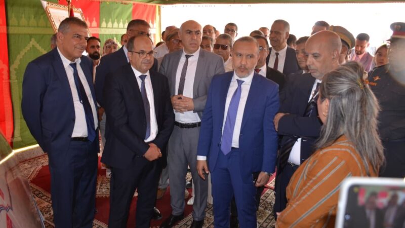 مشروع استراتيجي بقيمة 210 مليون درهم لتأمين التزود بالماء الصالح للشرب بإقليم سطات