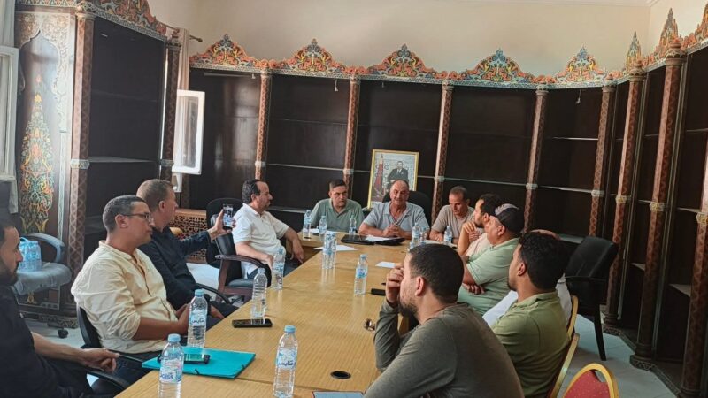 الفضاء الإقليمي للجمعيات في محطته الأخيرة من سلسلة اللقاءات التشاورية مع الفضاءات الجمعوية بالإقليم.